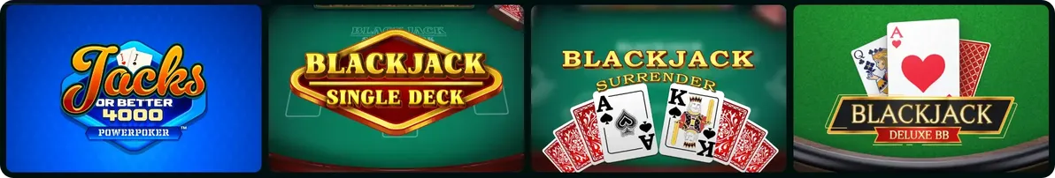 Карточные игры в Pinco